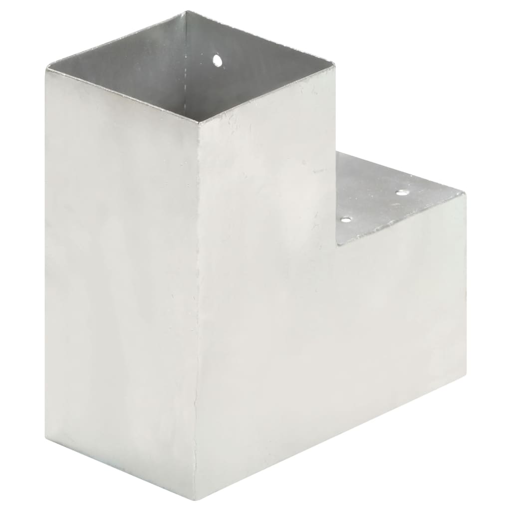 Trámová spojka ve tvaru L pozinkovaný kov 101 x 101 mm