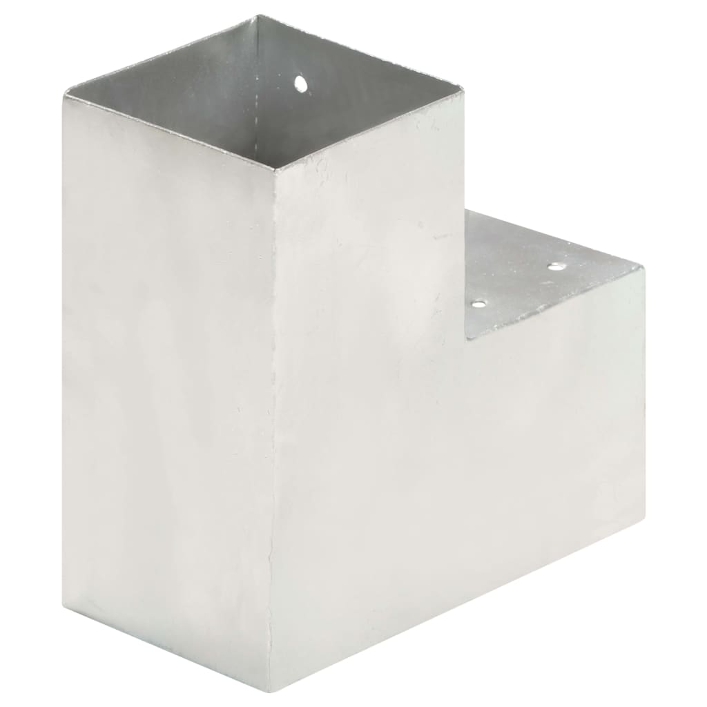 Trámová spojka 4 ks ve tvaru L pozinkovaný kov 101 x 101 mm