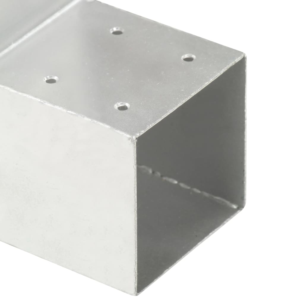 Trámová spojka 4 ks ve tvaru L pozinkovaný kov 101 x 101 mm