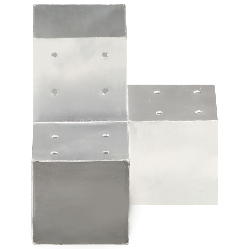 Trámová spojka 4 ks ve tvaru Y pozinkovaný kov 101 x 101 mm
