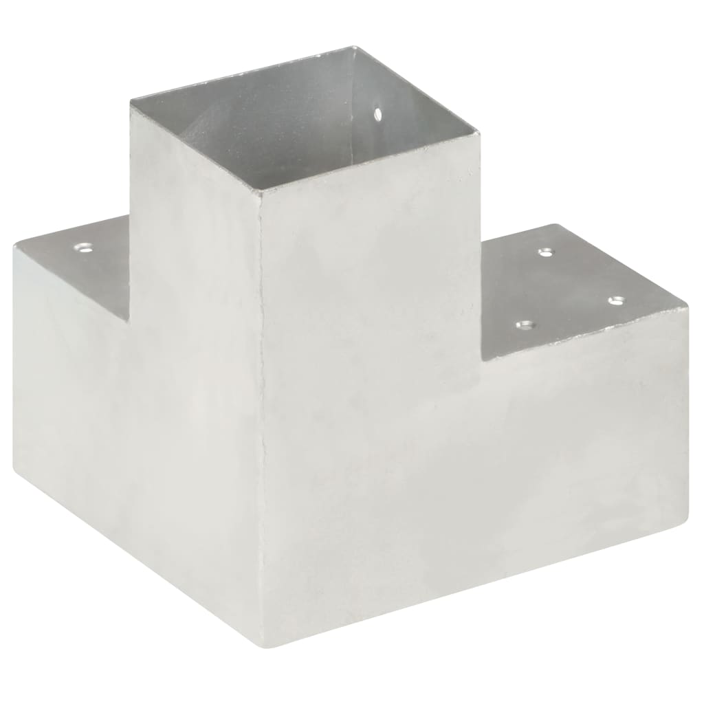 Trámová spojka 4 ks ve tvaru Y pozinkovaný kov 101 x 101 mm