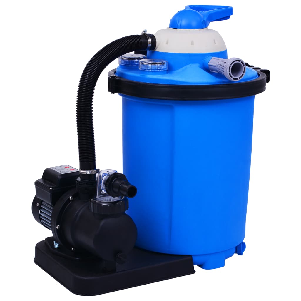 Pískové filtrační čerpadlo s časovačem 550 W 50 l