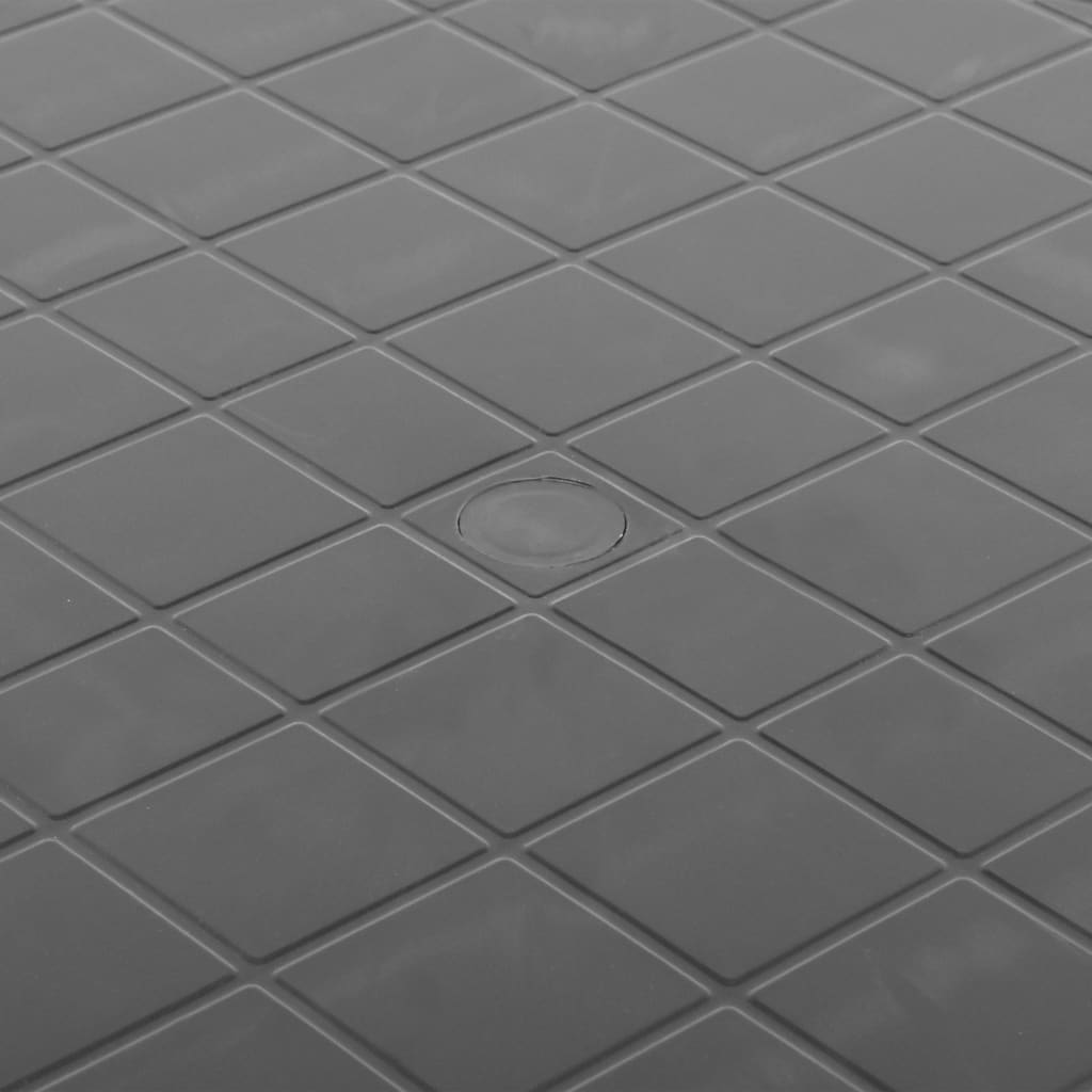 Zahradní stůl antracitový 89 cm plast