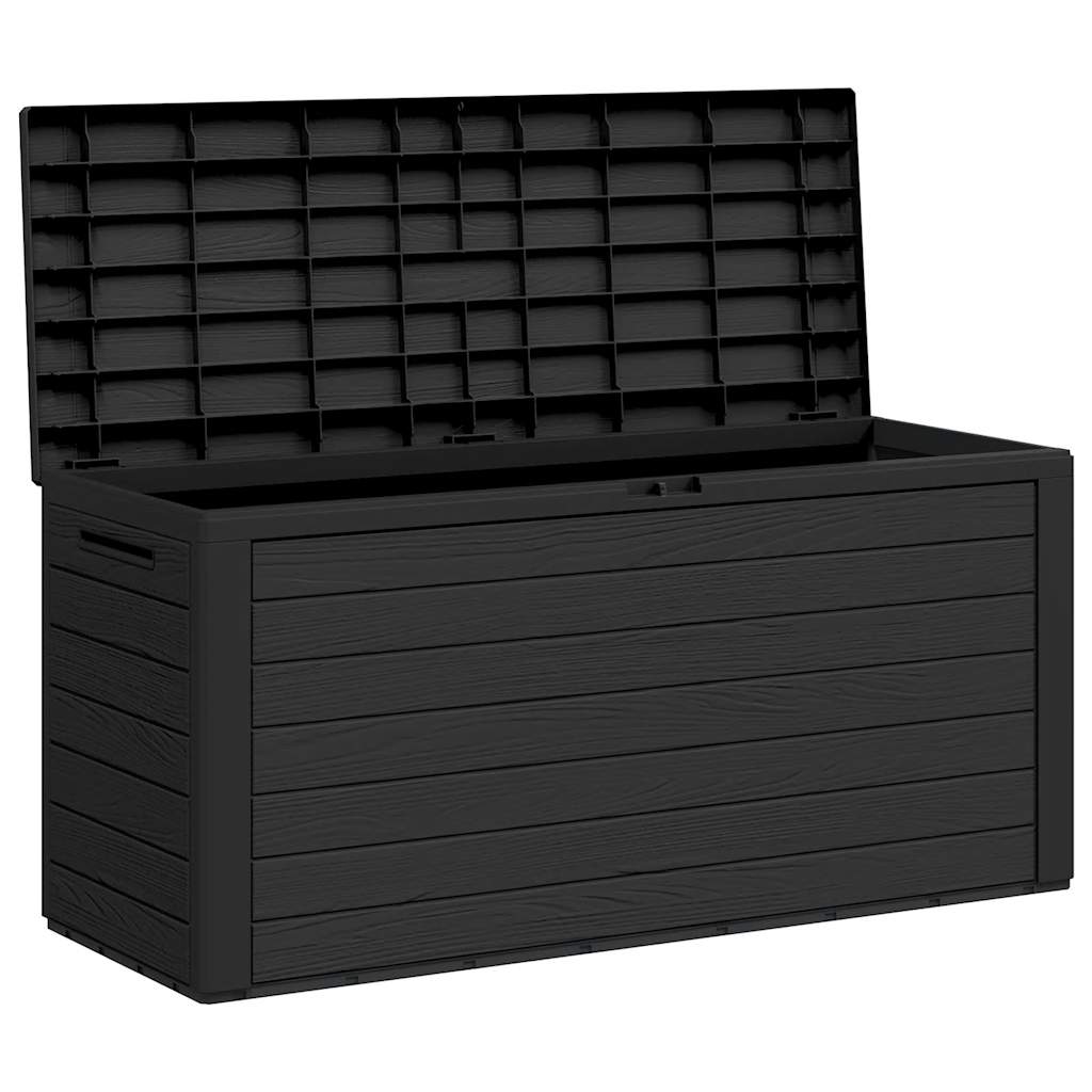 Zahradní úložný box antracitový 116 x 44 x 55 cm
