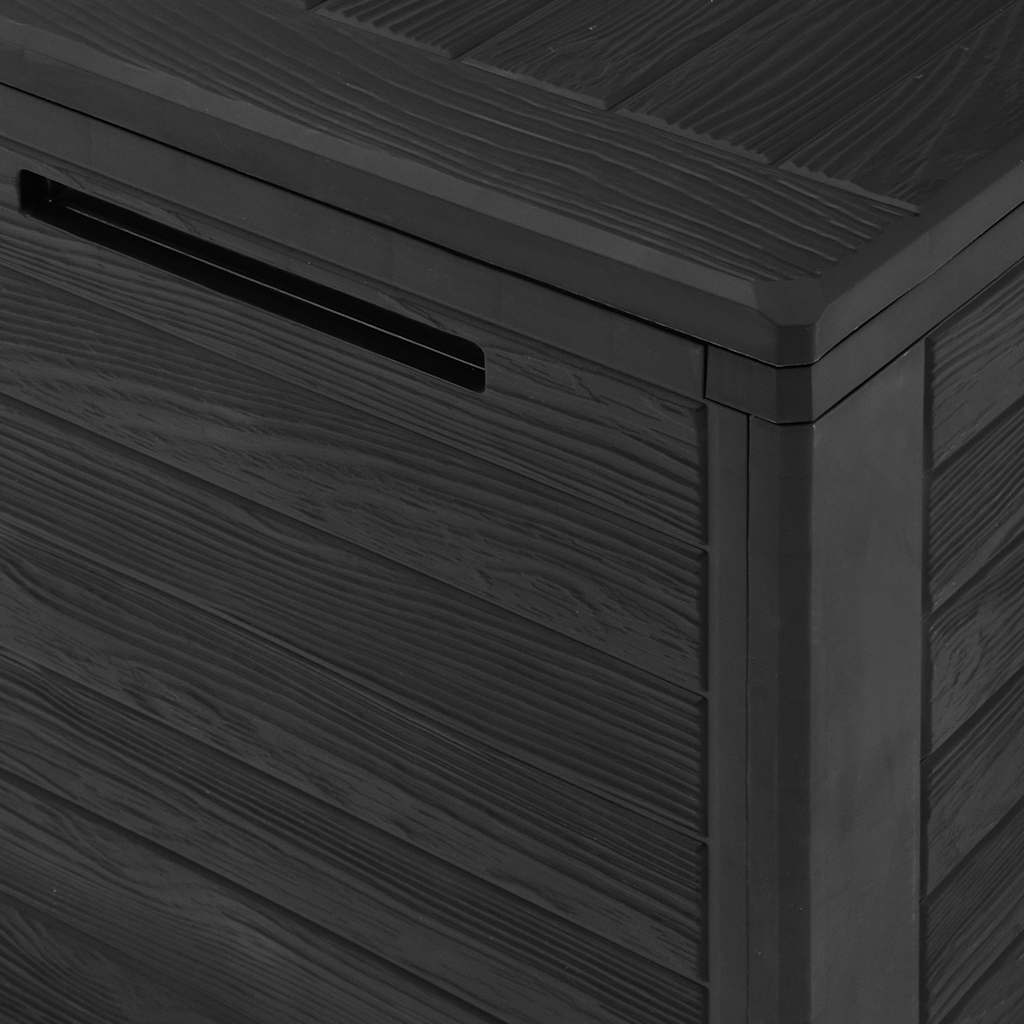 Zahradní úložný box antracitový 116 x 44 x 55 cm