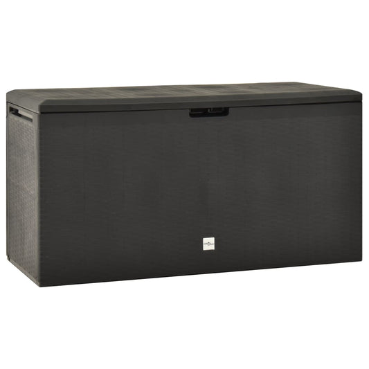 Zahradní úložný box antracitový 114 x 47 x 60 cm