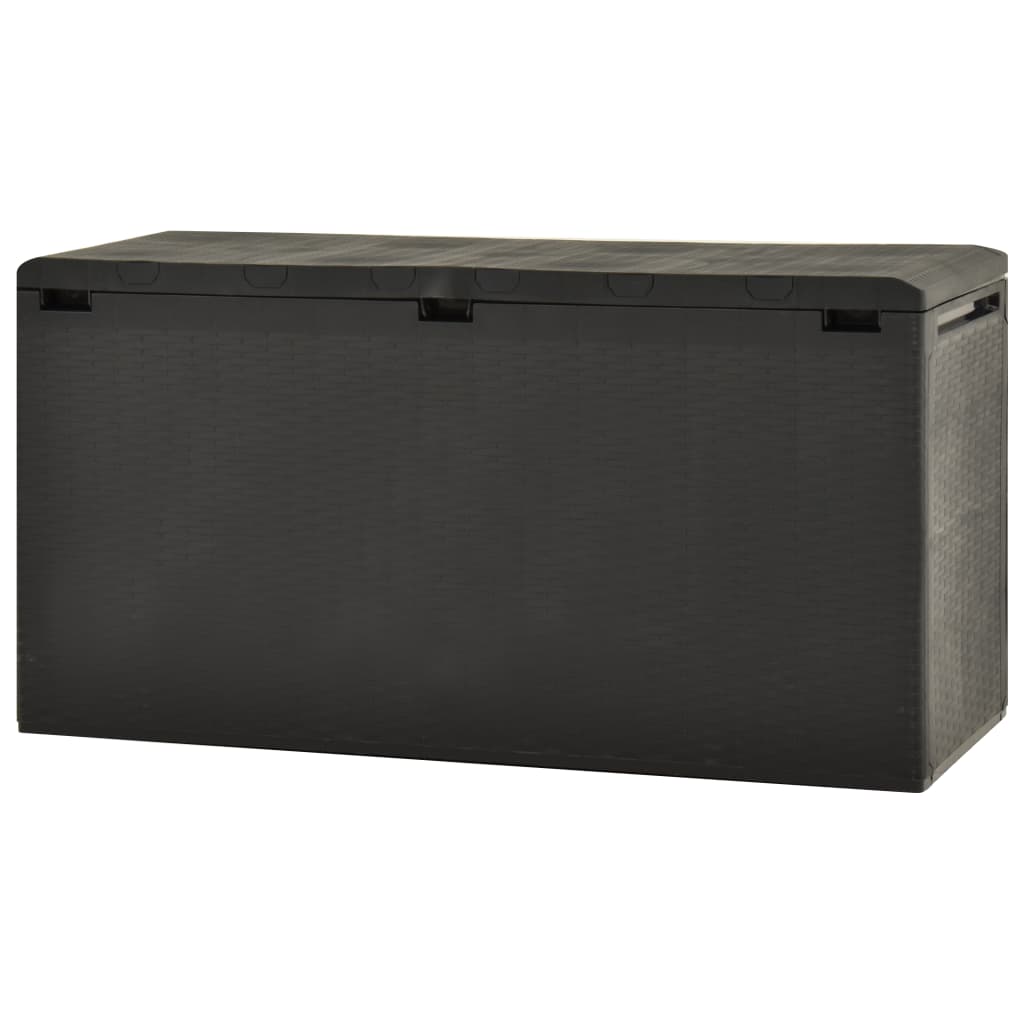 Zahradní úložný box antracitový 114 x 47 x 60 cm