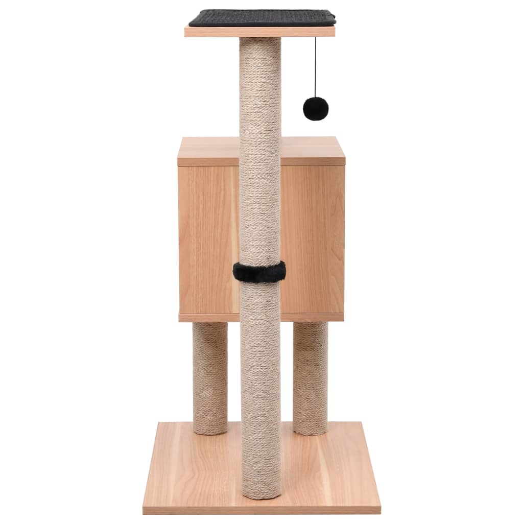 Škrabadlo pro kočky se sisalovým koberečkem 82 cm