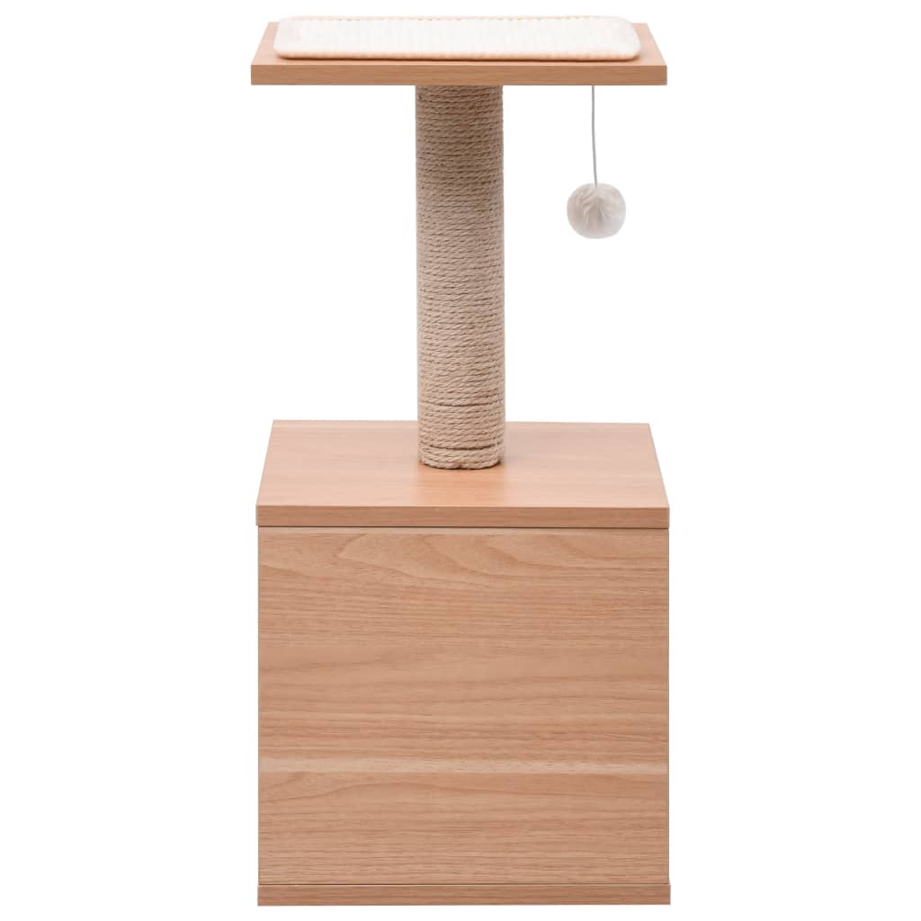 Škrabadlo pro kočky se sisalovým koberečkem 62 cm