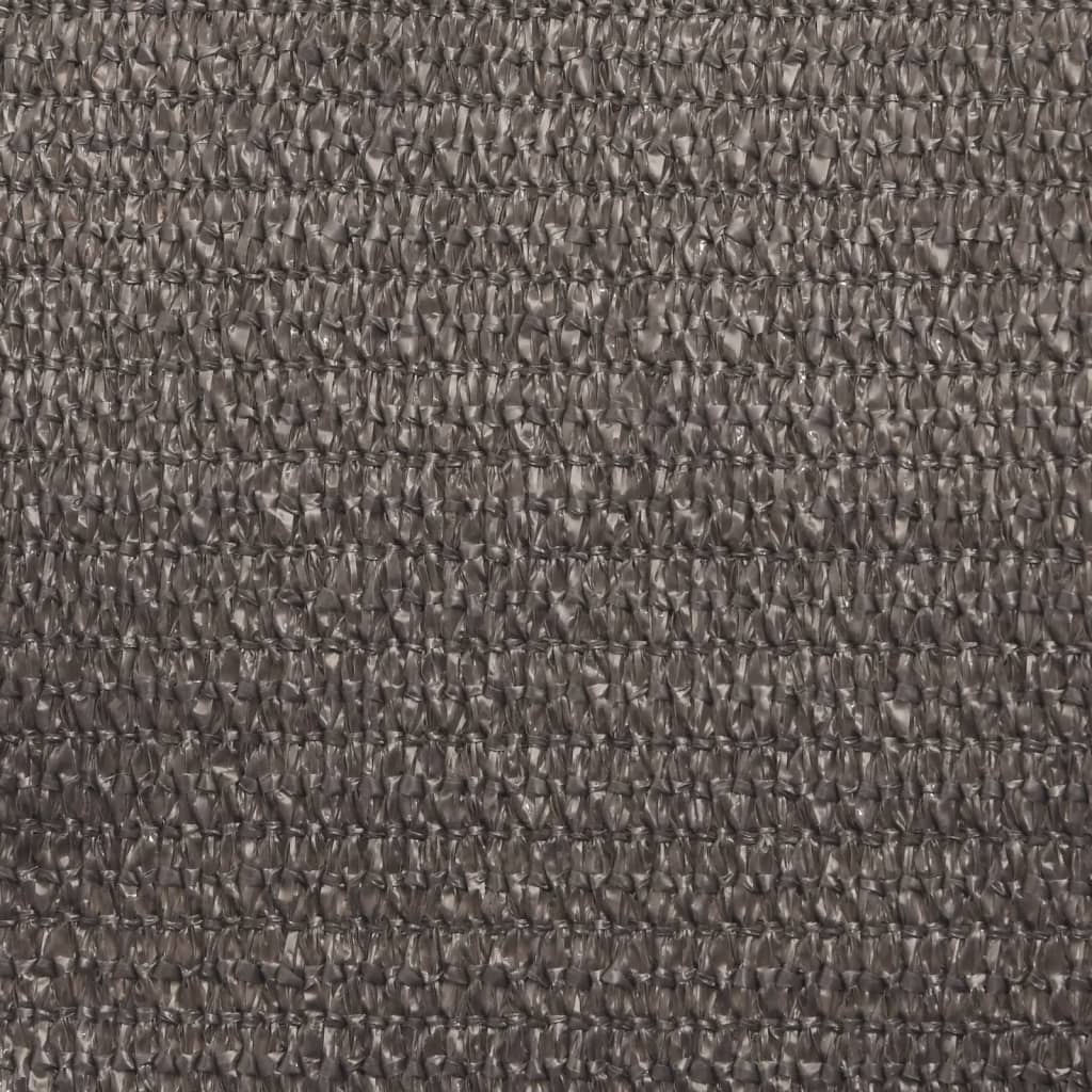 Stínicí plachta 160 g/m² antracitová 6 x 6 m HDPE