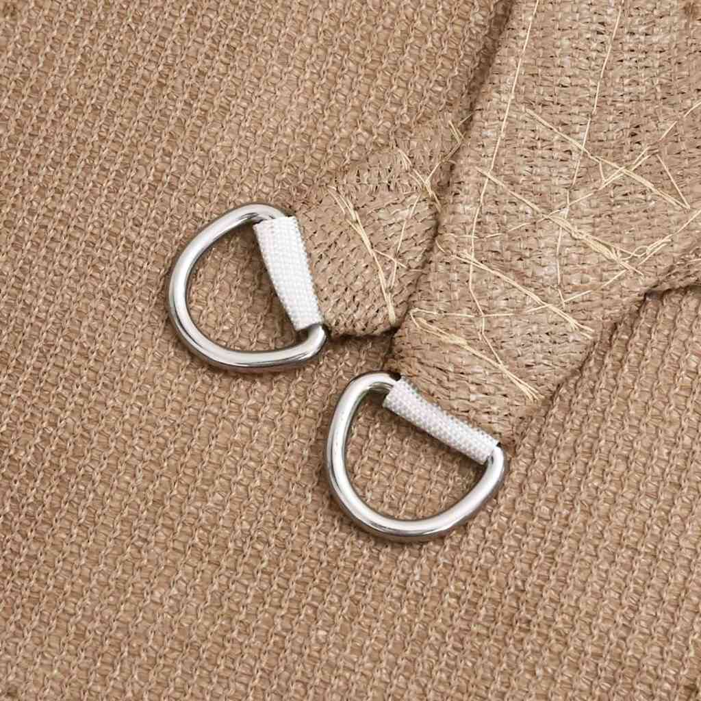 Stínící plachta 160 g/m² taupe 3 x 4 m HDPE