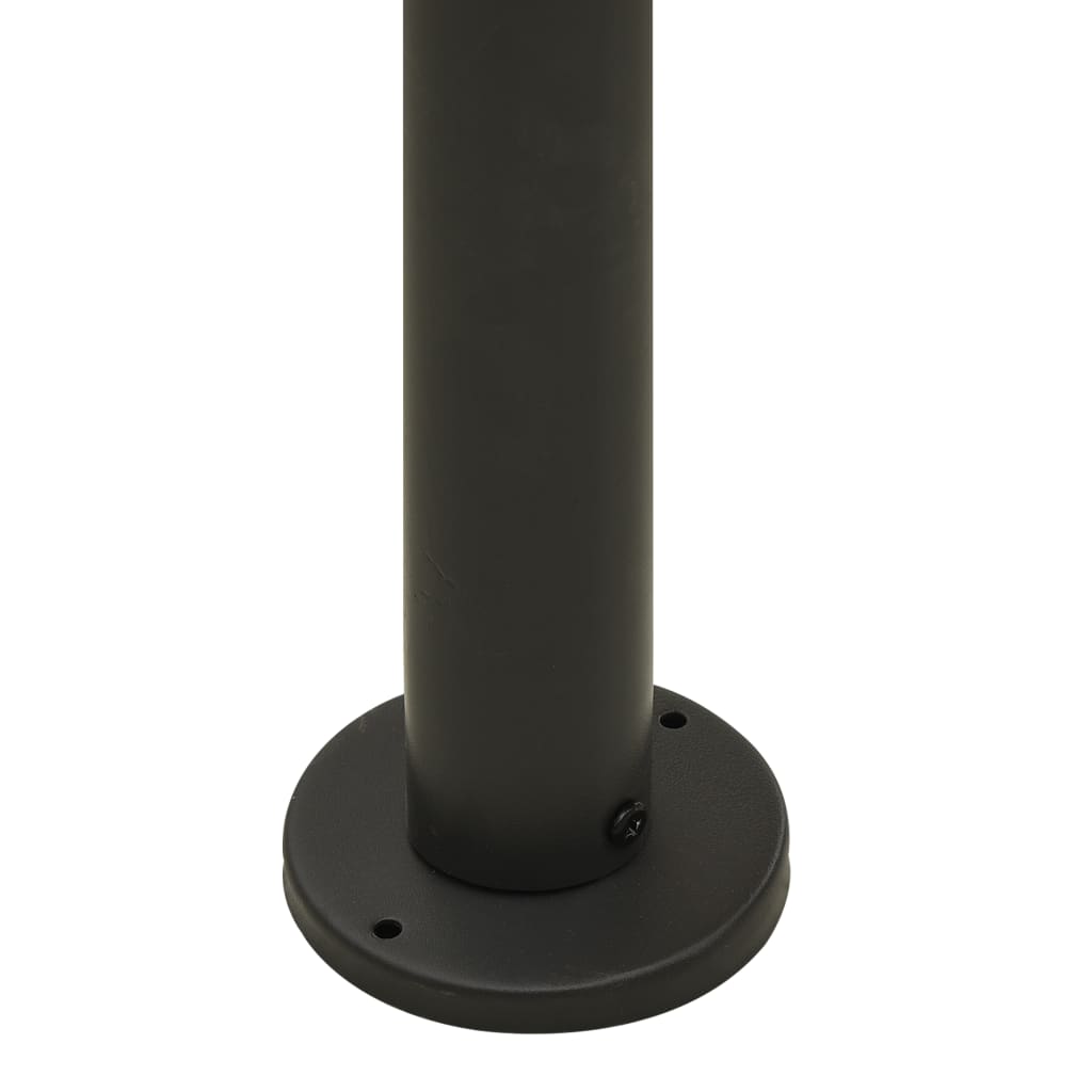 Pergola se zatahovací střechou antracitová 3x3 m ocel 180 g/m²