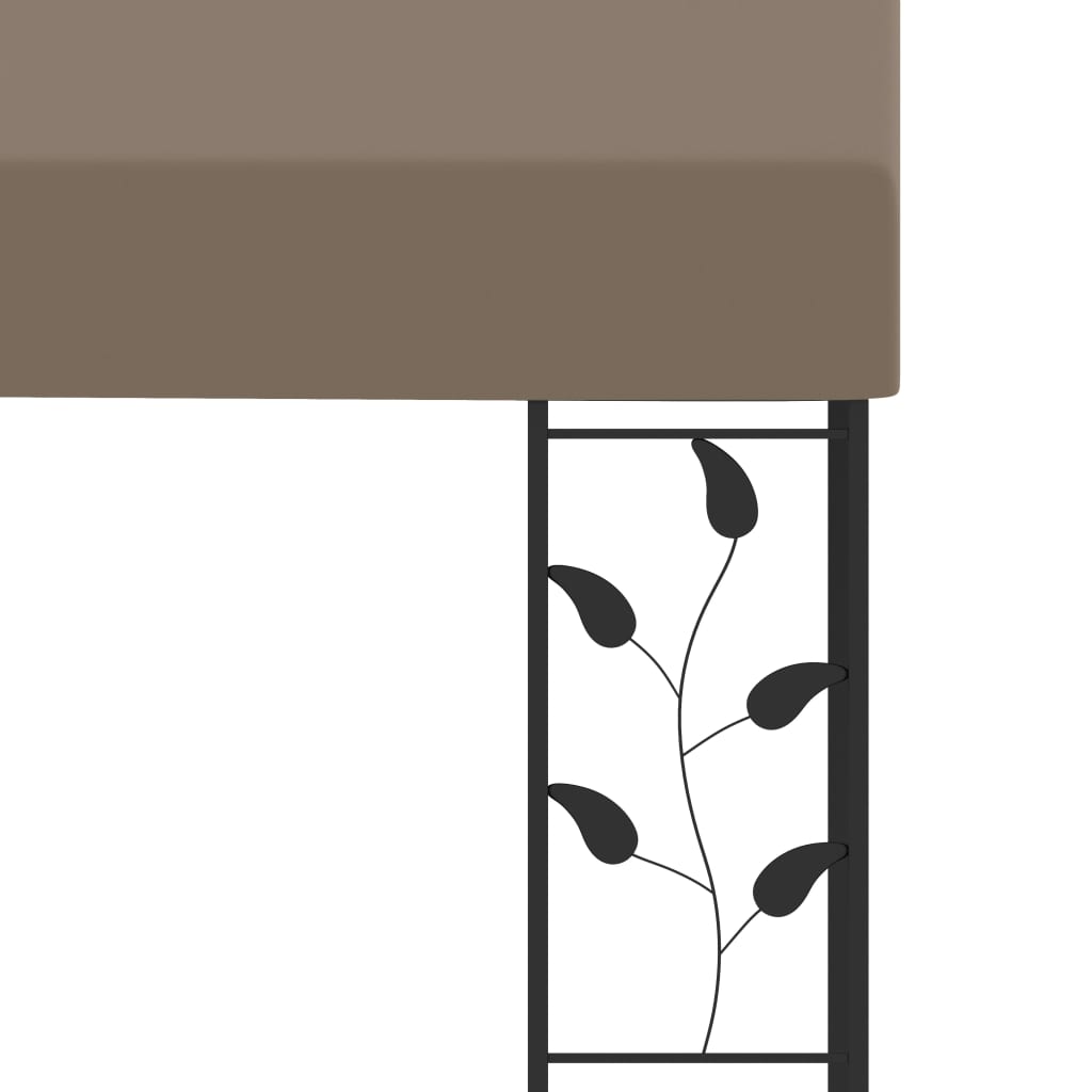 Altán ke zdi 4 x 3 x 2,5 m taupe