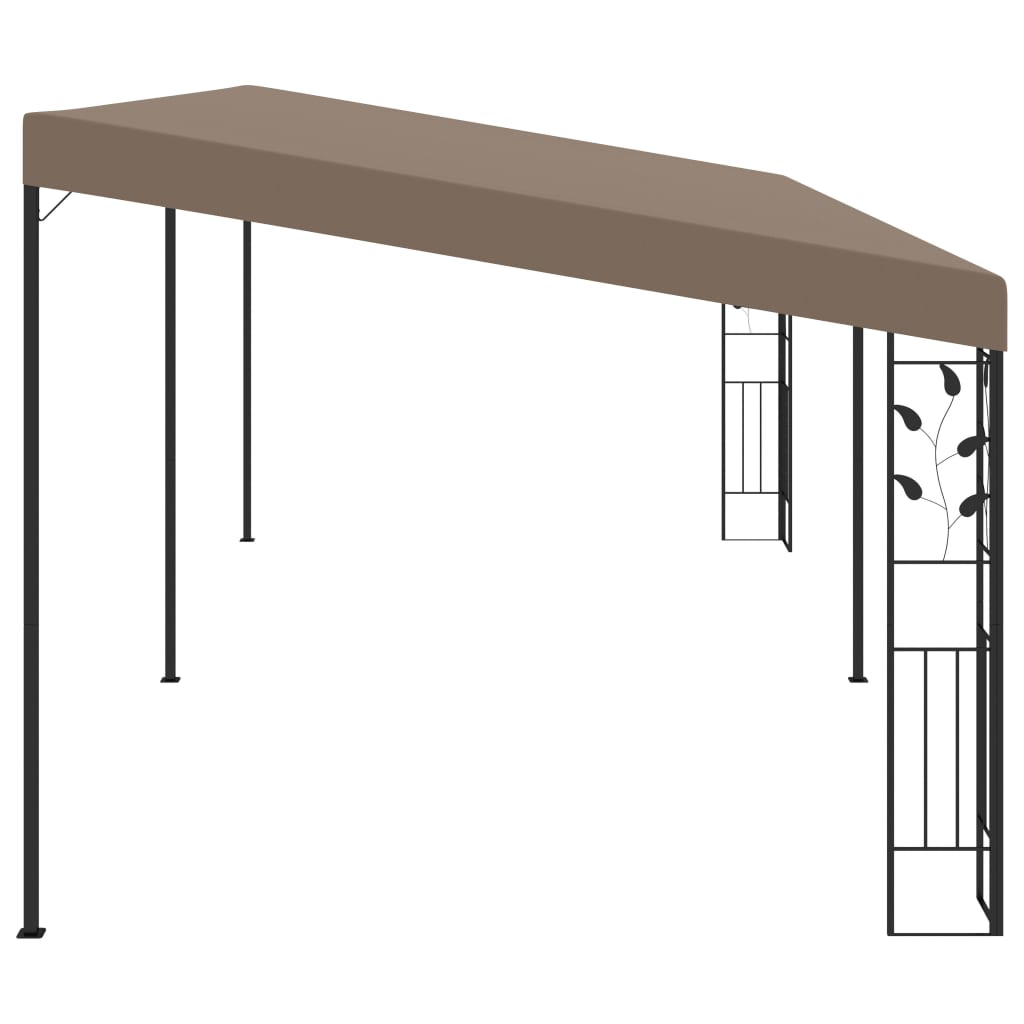 Altán ke zdi 6 x 3 x 2,5 m taupe