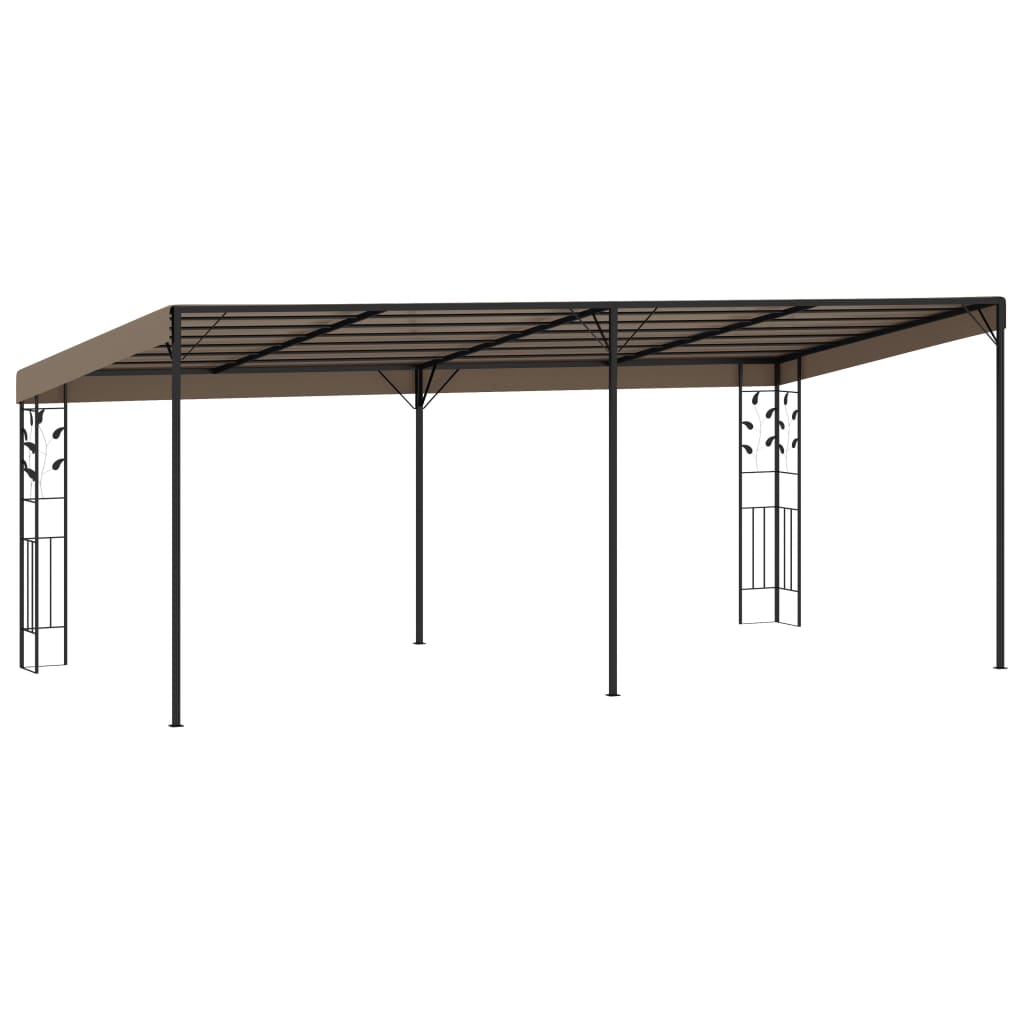 Altán ke zdi 6 x 3 x 2,5 m taupe