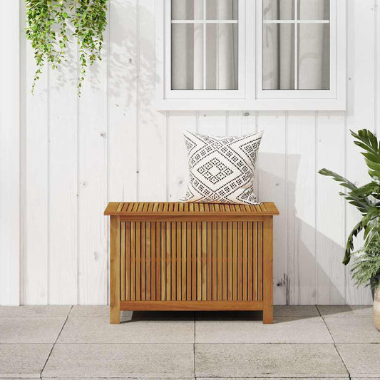 Zahradní úložný box 90 x 50 x 58 cm masivní akáciové dřevo