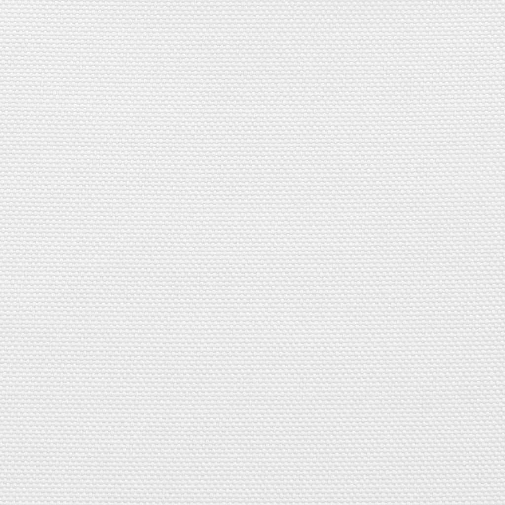 Stínící plachta oxfordská látka trojúhelníková 5 x 6 x 6 m bílá