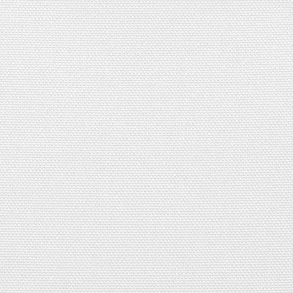 Stínící plachta oxfordská látka trojúhelníková 5 x 5 x 6 m bílá