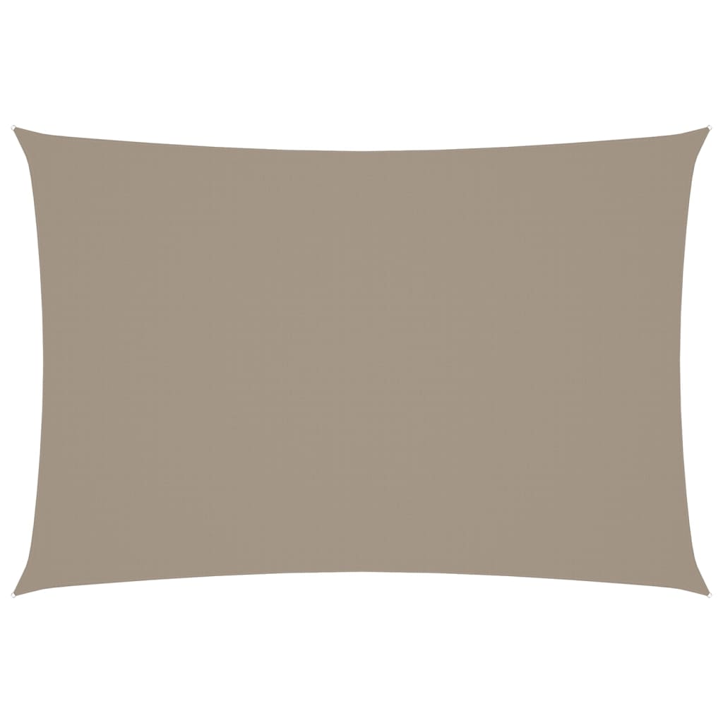 Stínící plachta oxfordská látka obdélníková 2,5 x 4,5 m taupe