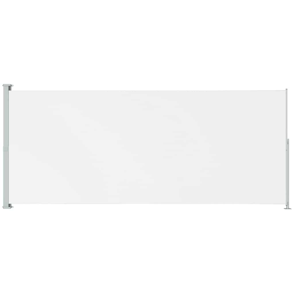 Zatahovací boční markýza 220 x 500 cm krémová