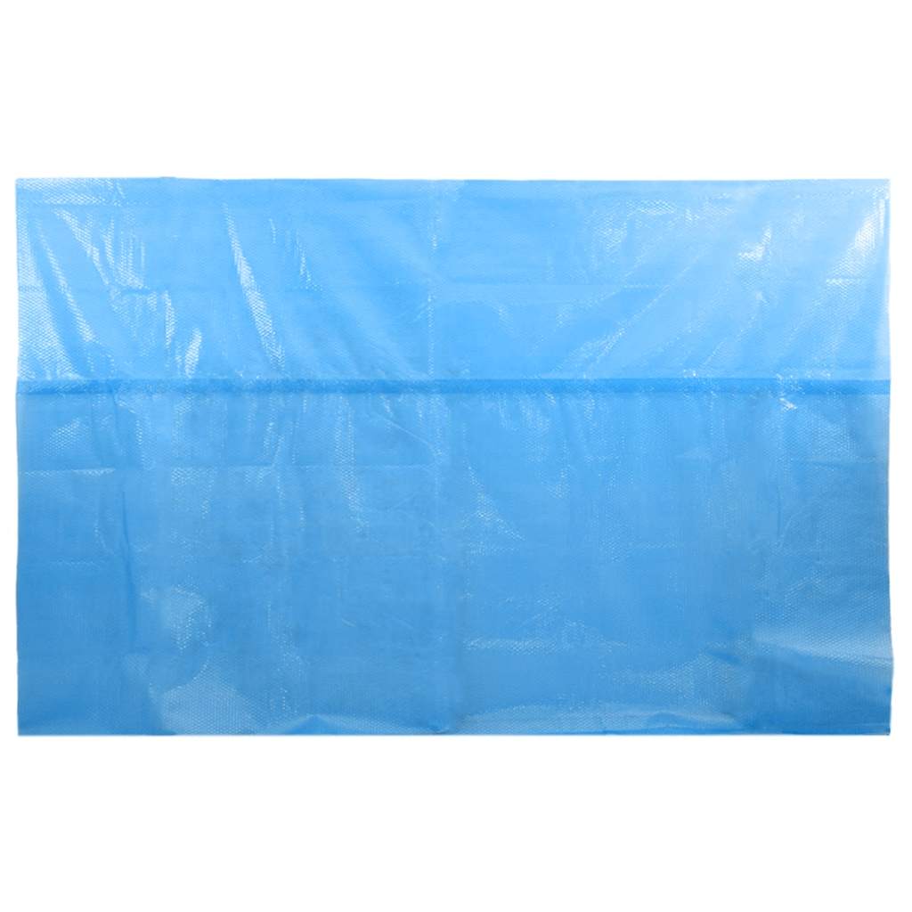 Obdélníkový kryt na bazén 600 x 400 cm PE modrý