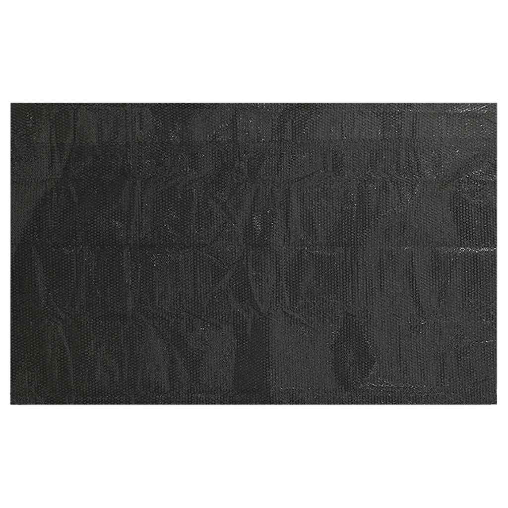 Obdélníkový kryt na bazén 1000 x 600 cm PE černý