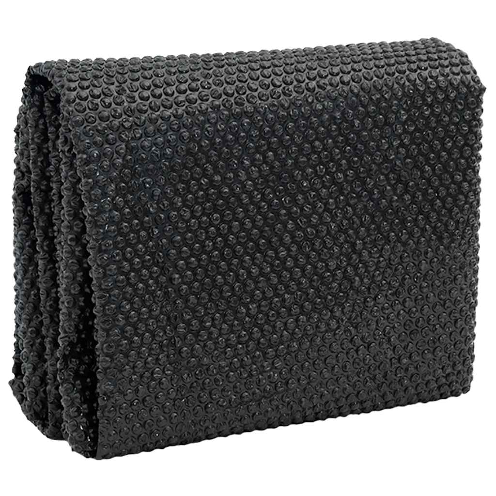 Plovoucí PE solární plachta na bazén 527 cm černo-modrá