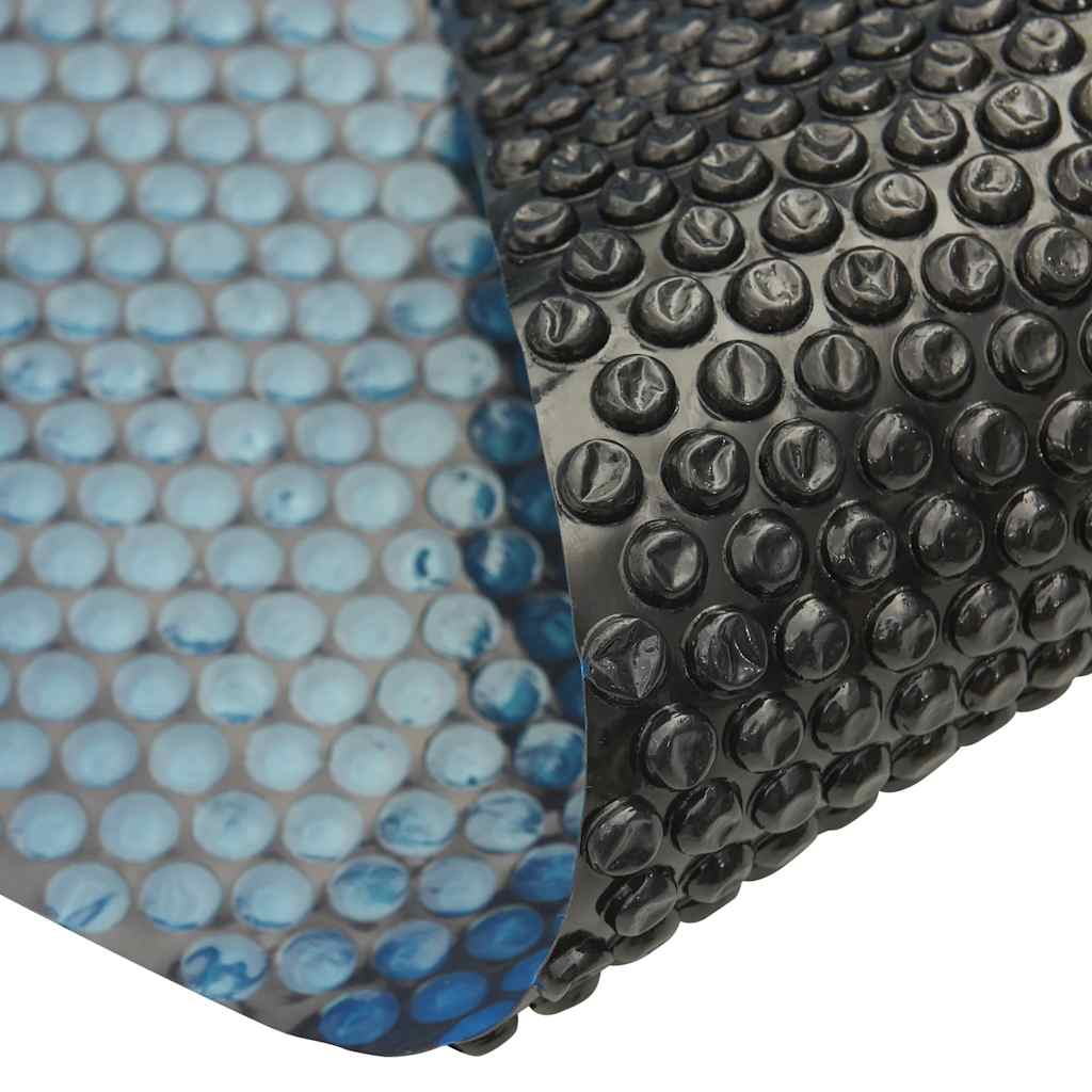 Plovoucí PE solární plachta na bazén 527 cm černo-modrá