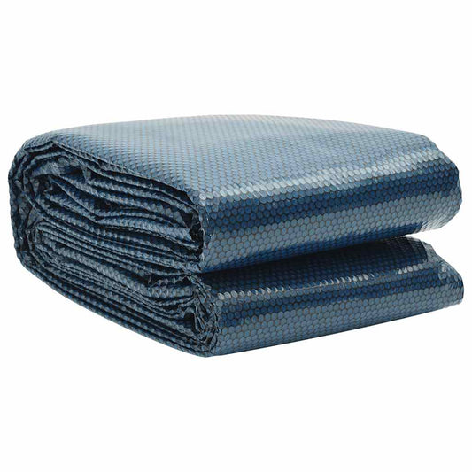 Plovoucí PE solární plachta na bazén 549 cm černo-modrá