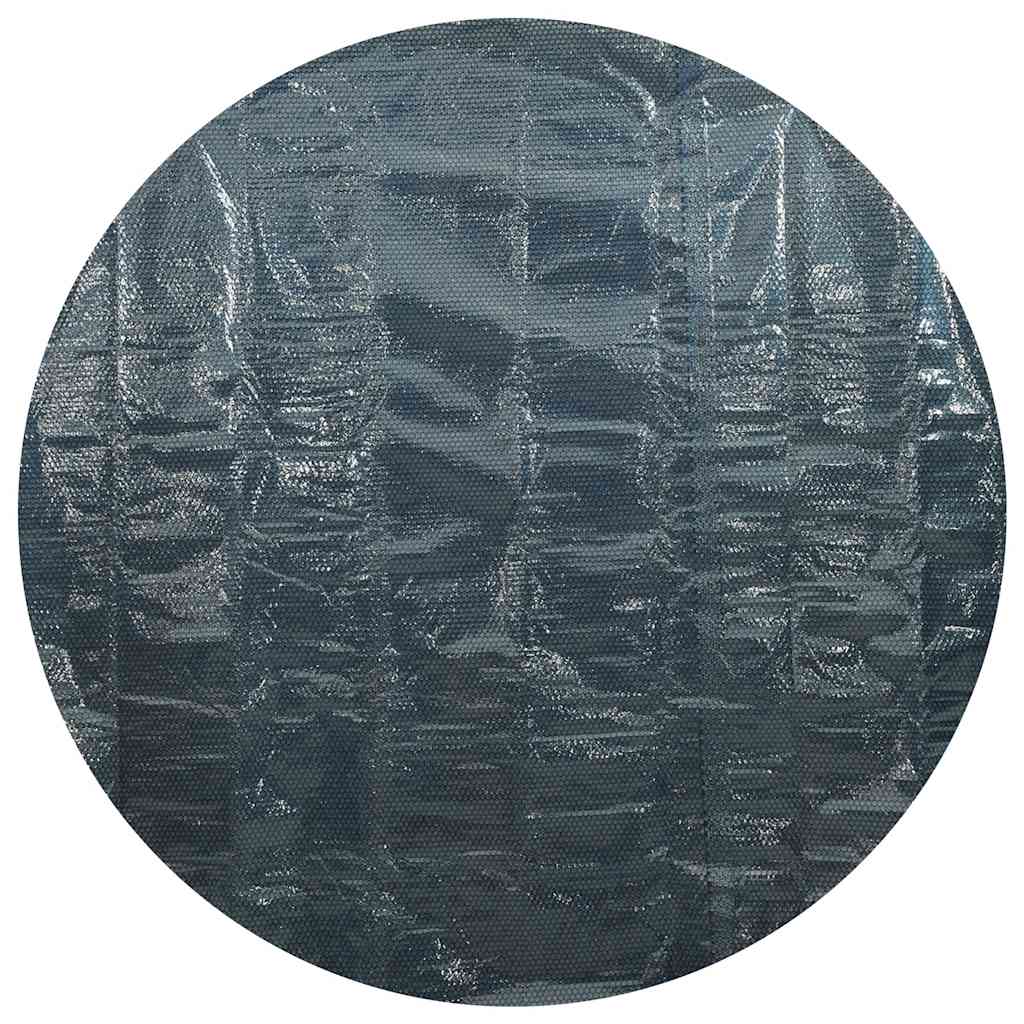 Plovoucí PE solární plachta na bazén 549 cm černo-modrá