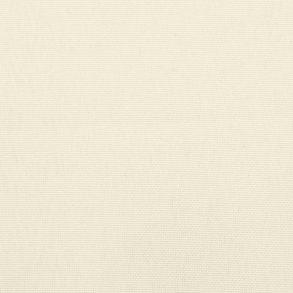 Podušky na zahradní židli 6 ks krémové 40x40x4 cm látka oxford