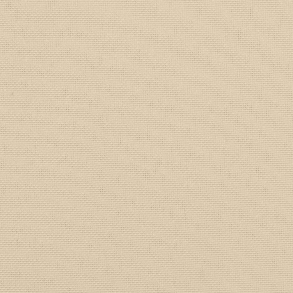 Podušky na zahradní židli 6 ks béžové 40x40x4 cm látka oxford