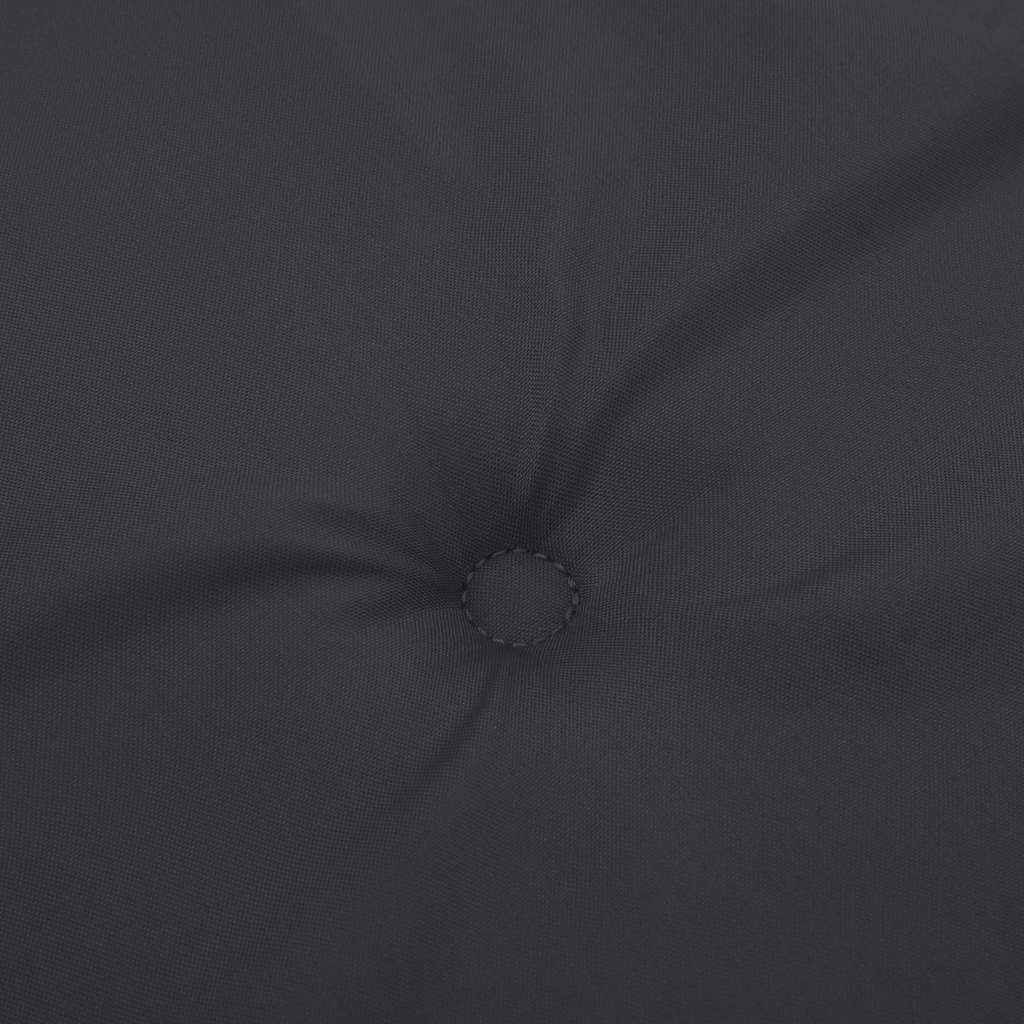 Podušky na zahradní židli 2 ks černé 40x40x4 cm látka oxford