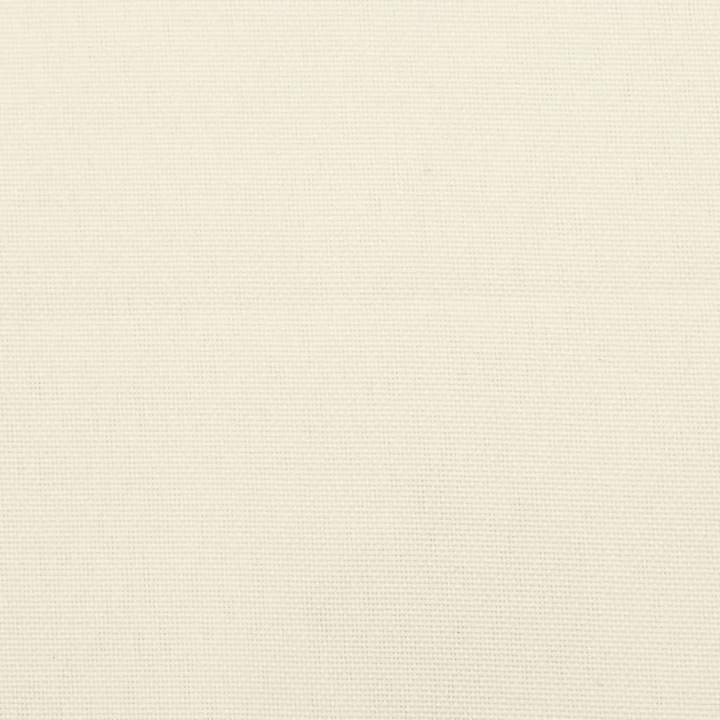 Podušky na zahradní židli 4 ks krémové 50x50x3 cm látka oxford
