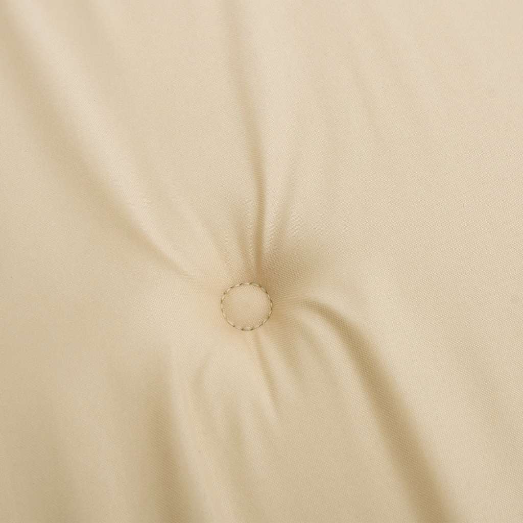 Podušky na zahradní židli 6 ks béžové 50x50x4 cm látka oxford