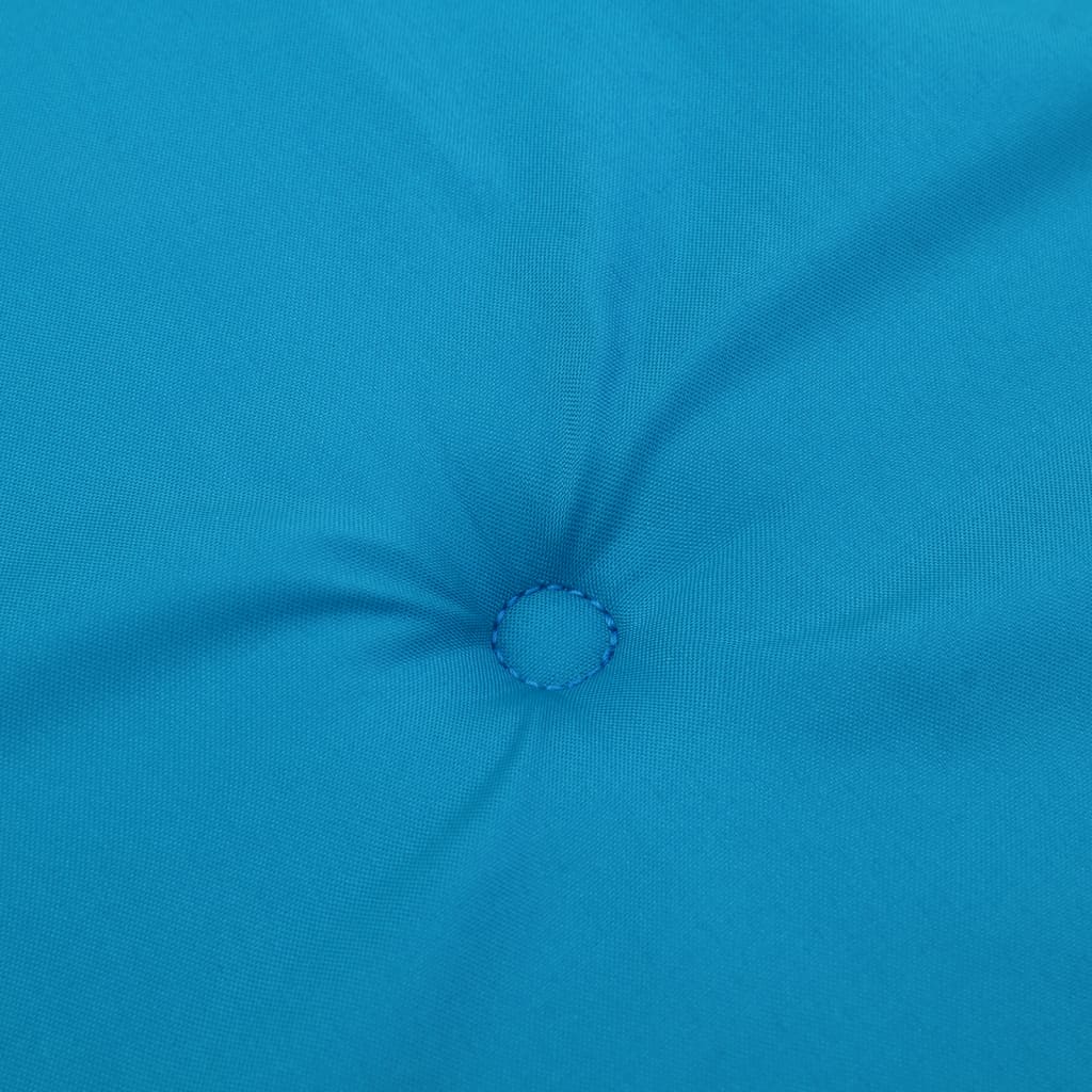 Podušky na zahradní židli 6 ks modré 50x50x3 cm látka oxford