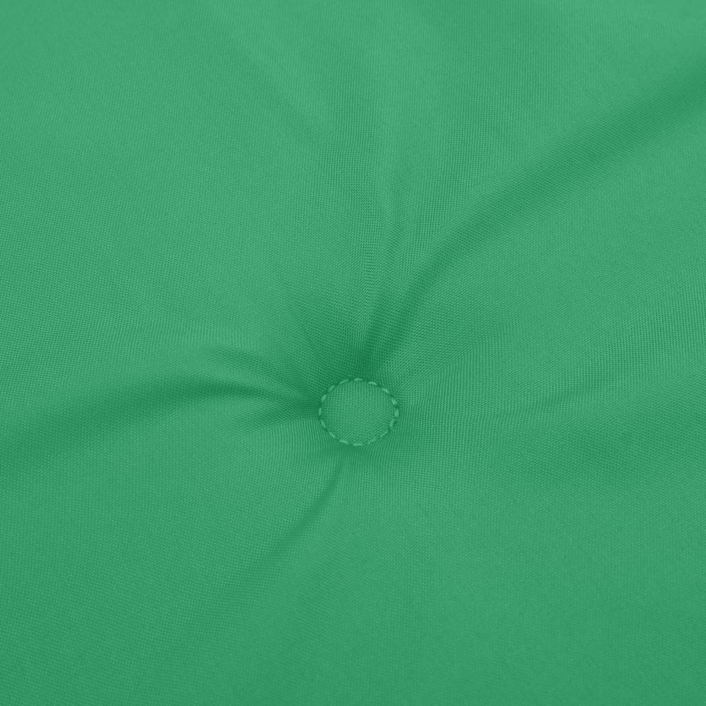 Podušky na zahradní židli 4 ks zelené 50x50x3 cm látka oxford