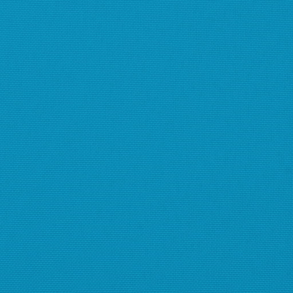 Poduška na lehátko modrá 200 x 50 x 3 cm oxfordská látka