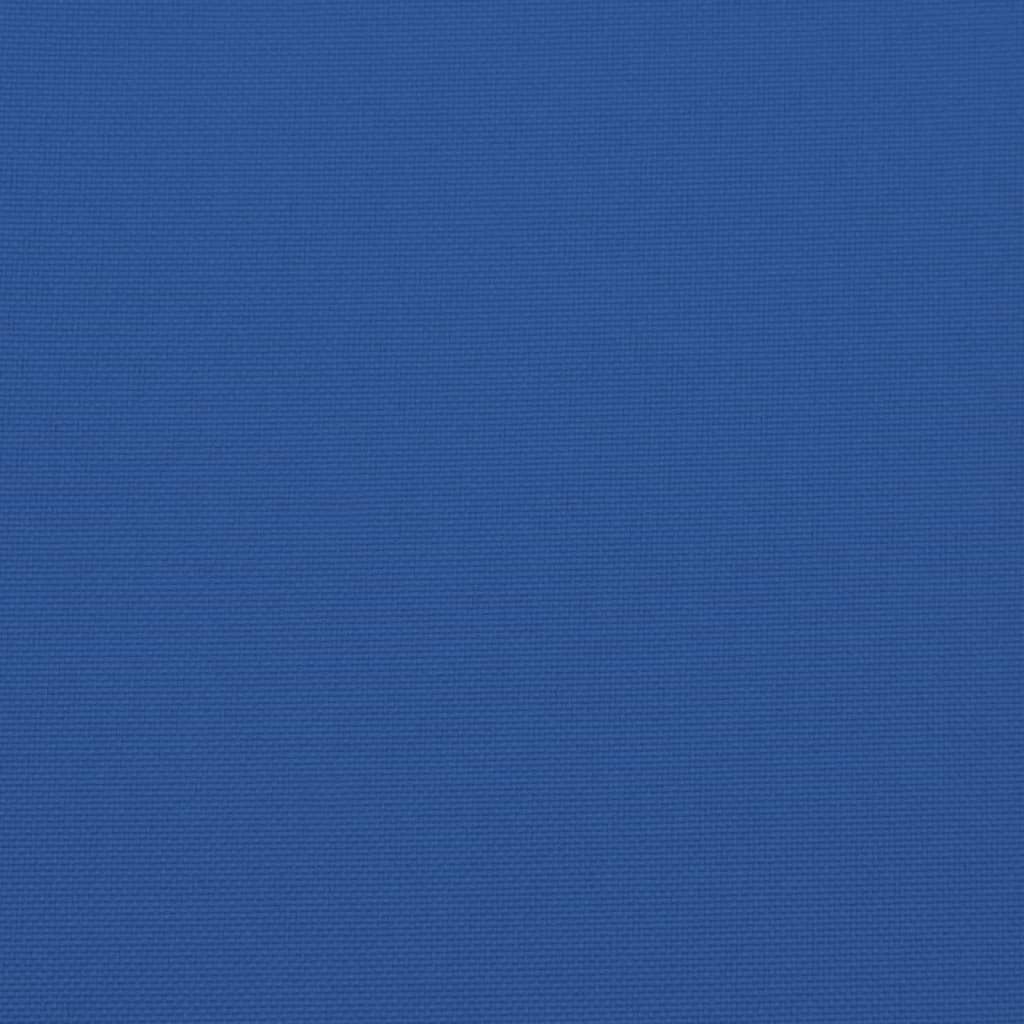 Poduška na lehátko královsky modrá 200x50x3 cm oxfordská látka