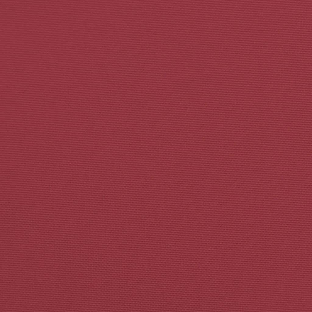 Poduška na lehátko vínová 200 x 70 x 3 cm oxfordská látka