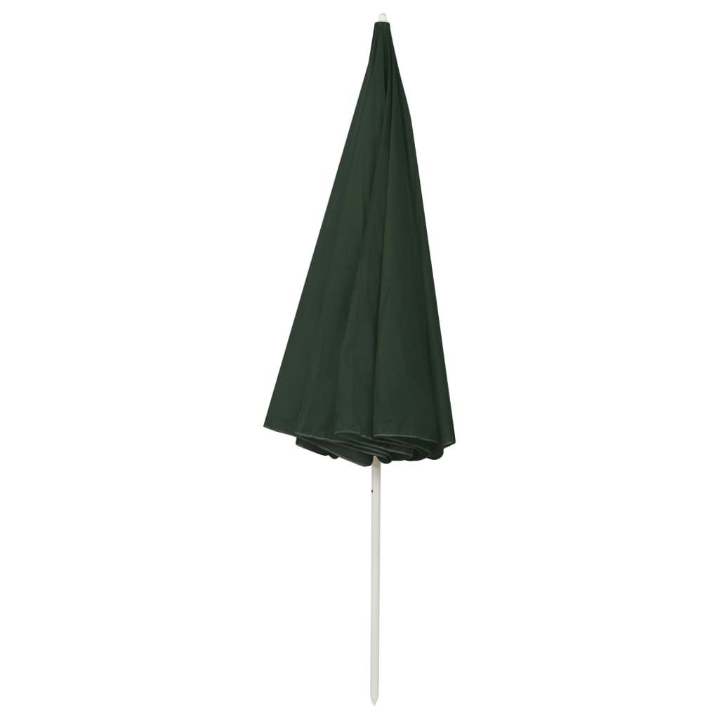 Plážový slunečník zelený 300 cm