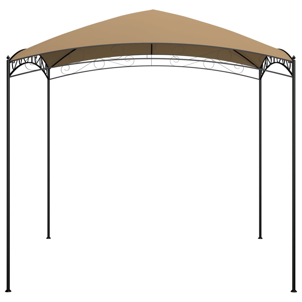 Altán 3 x 3 x 2,65 m taupe 180 g/m²