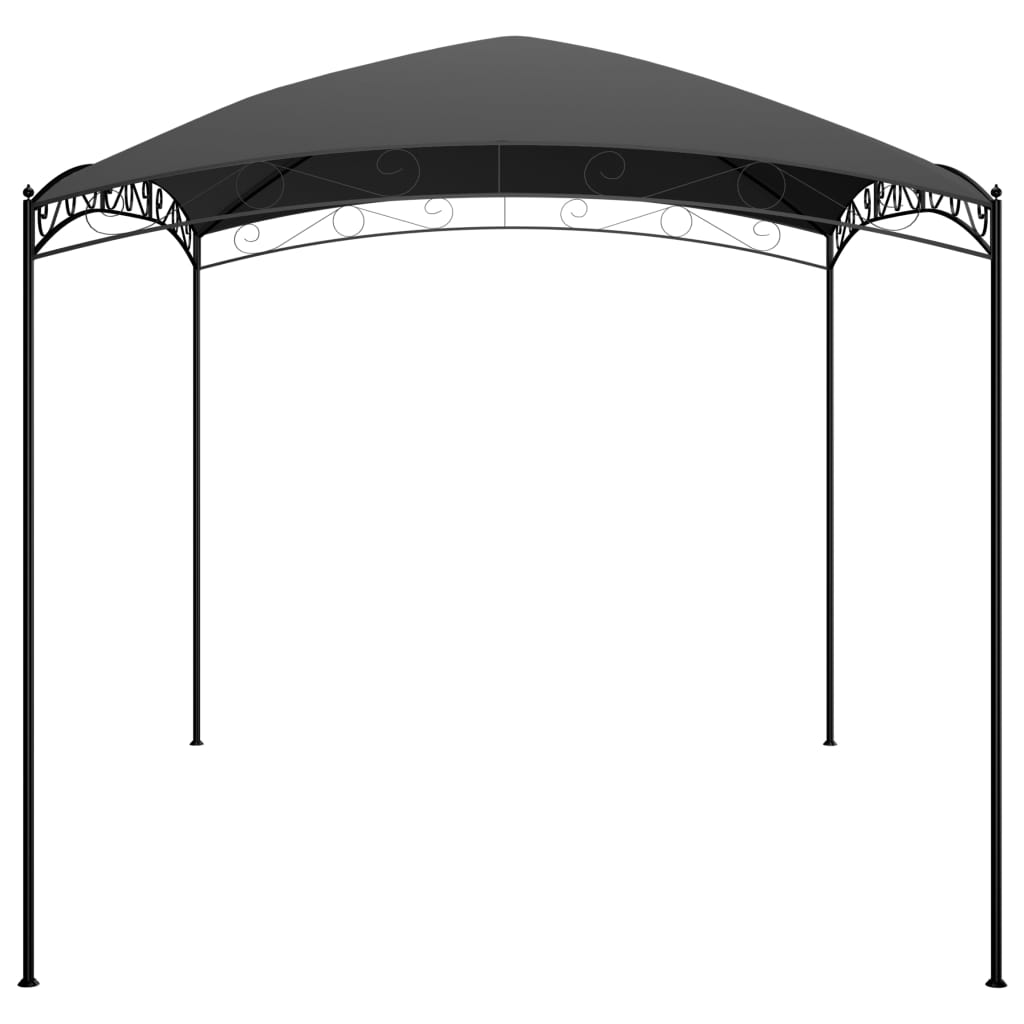 Altán 3 x 4 x 2,65 m antracitový 180 g/m²
