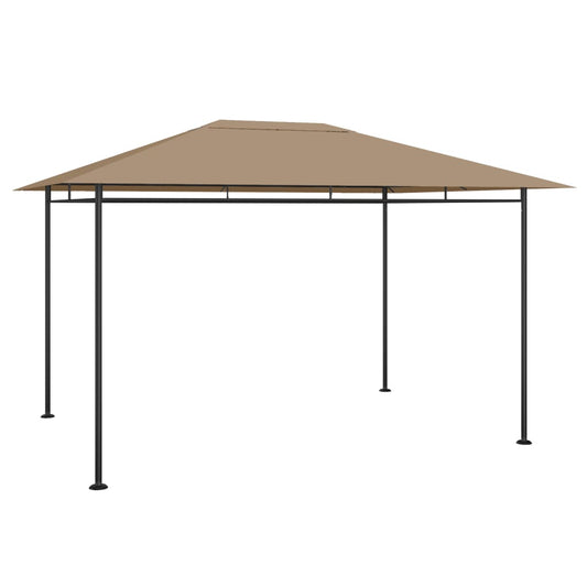 Altán 384x281x270 cm taupe 180 g/m²