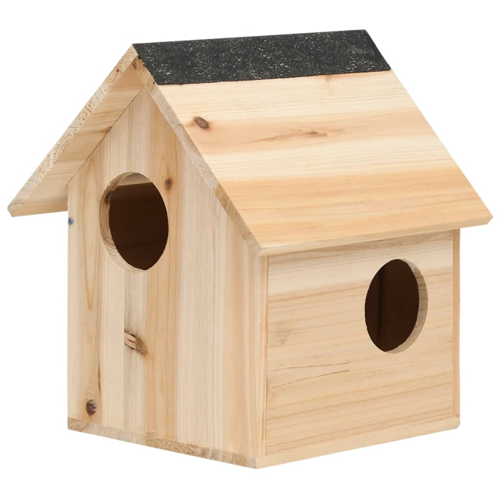 Domeček pro veverky jedlové dřevo 26 x 25 x 29 cm