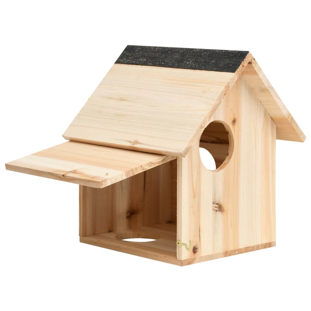 Domeček pro veverky jedlové dřevo 26 x 25 x 29 cm