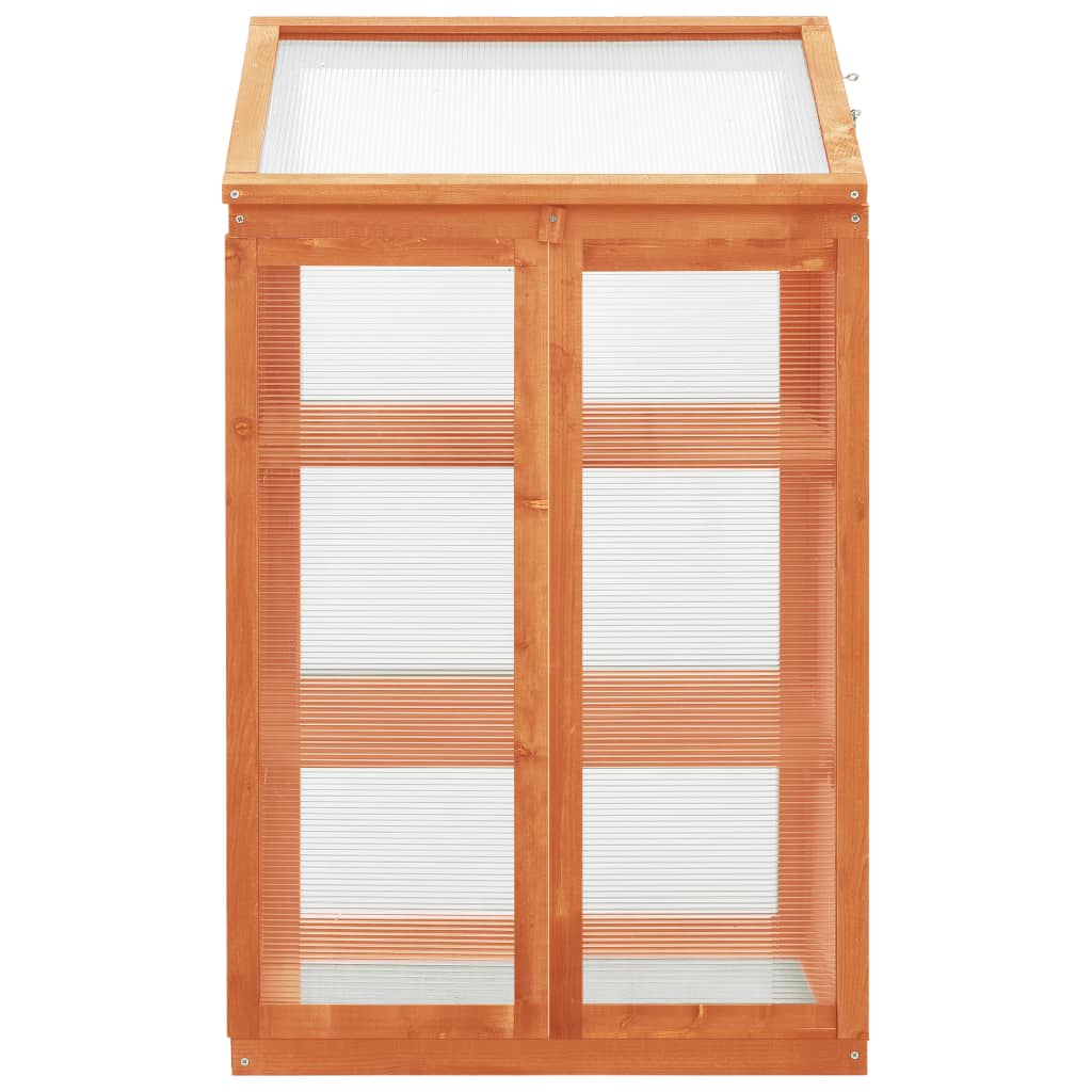 Skleník 60 x 45 x 100 cm jedlové dřevo