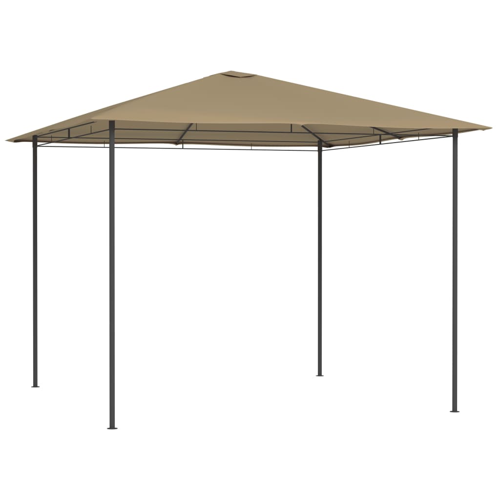 Altán 3 x 3 x 2,6 m taupe 160 g/m²