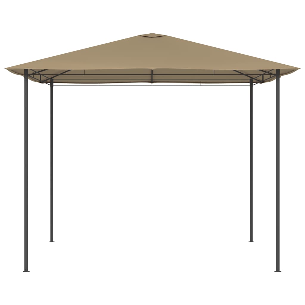Altán 3 x 3 x 2,6 m taupe 160 g/m²