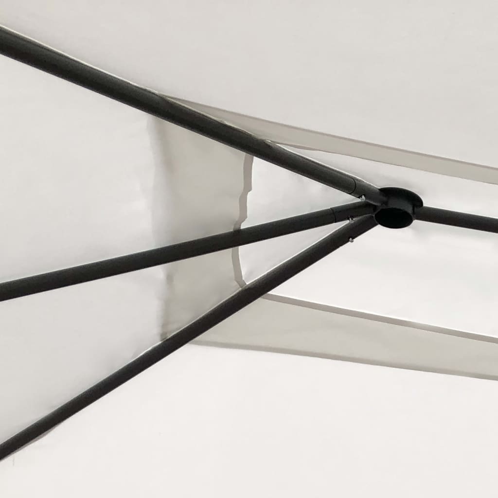 Altán 3 x 4 x 2,6 m krémový 160 g/m²